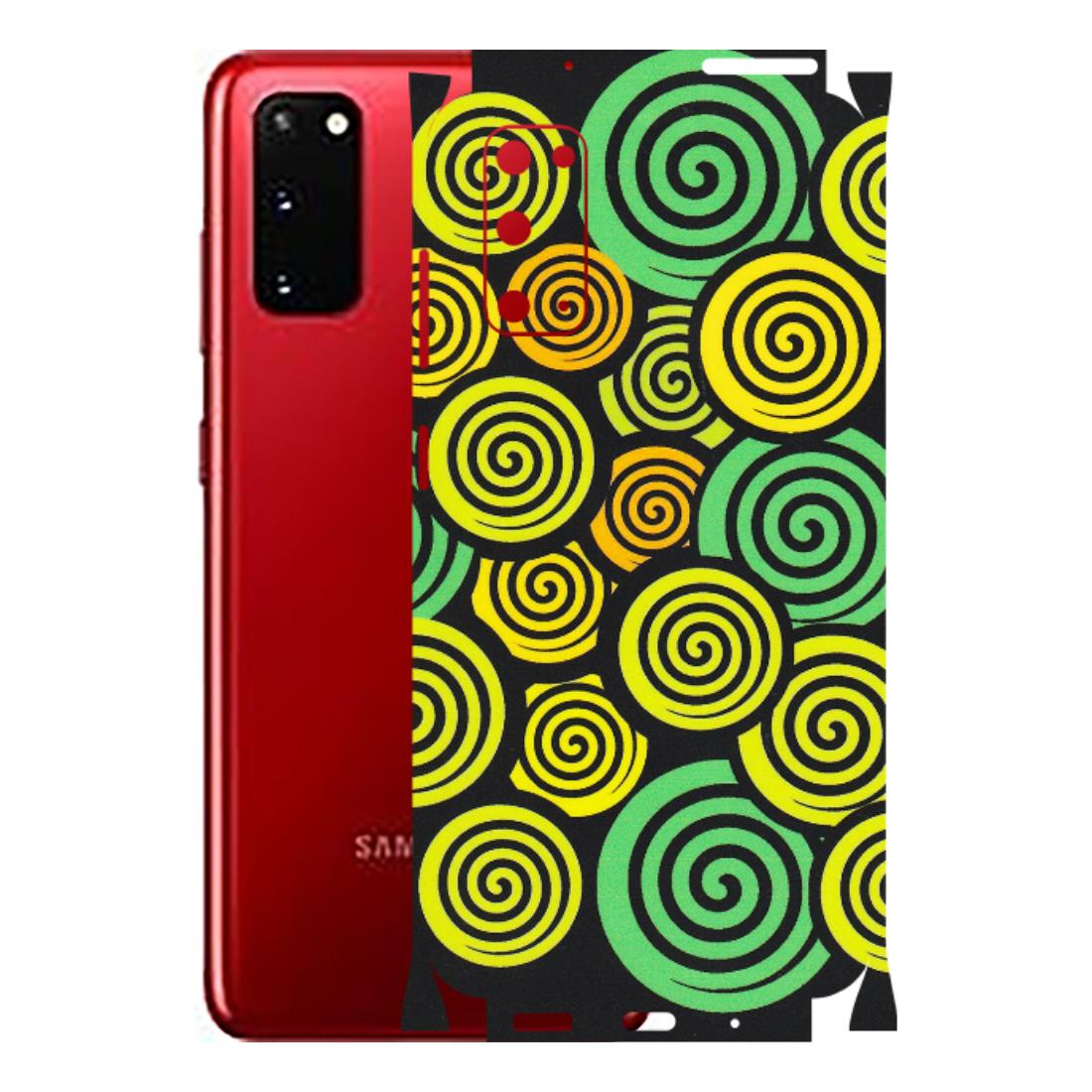 Samsung A/S Series Phone Skins (All Models) - Crazy Spiral - Matte Finish (M-91) Samsung Galaxy S20
