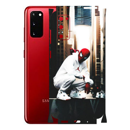 Samsung A/S Series Phone Skins (All Models) - Sportsman Spider Man - Matte Finish (M-94) Samsung Galaxy S20
