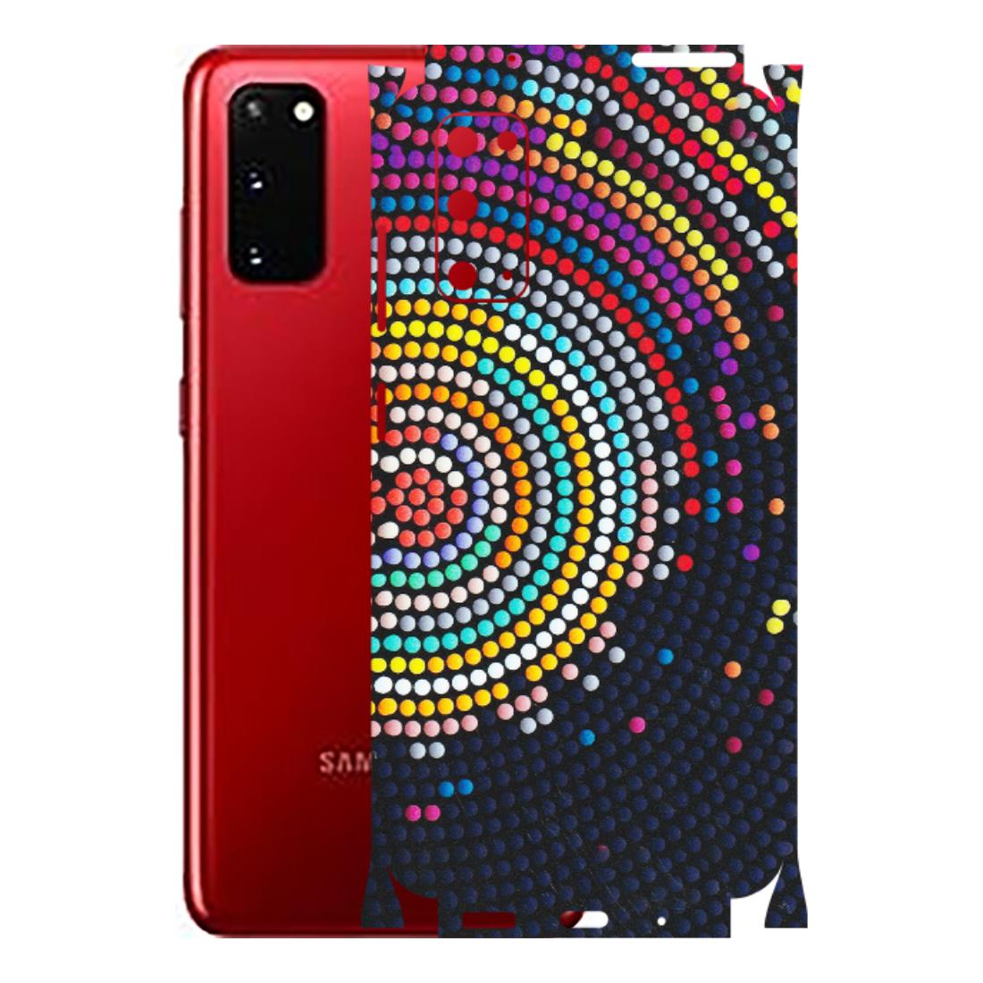 Samsung A/S Series Phone Skins (All Models) - Rainbow Dot Mandala - Matte Finish (M-97) Samsung Galaxy S20
