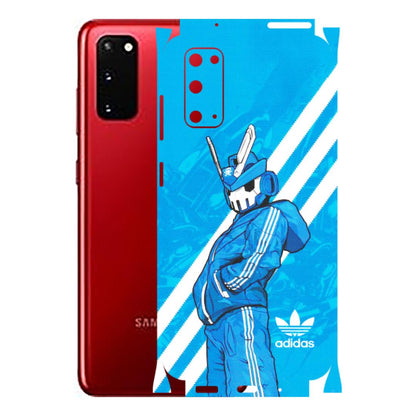 Samsung A/S Series Phone Skins (All Models) - Battle of Adidas - Matte Finish (M-98) Samsung Galaxy S20