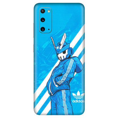 Samsung A/S Series Phone Skins (All Models) - Battle of Adidas - Matte Finish (M-98) Samsung Galaxy S20