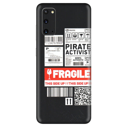 Samsung A/S Series Phone Skins (All Models) - Handle With Care - Matte Finish (M-99) Samsung Galaxy S20