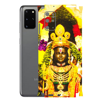 Samsung A/S Series Phone Skins (All Models) - Ram Lalla Ayodhya - 3D Embossed Finish (L-103) Samsung Galaxy S20 Plus