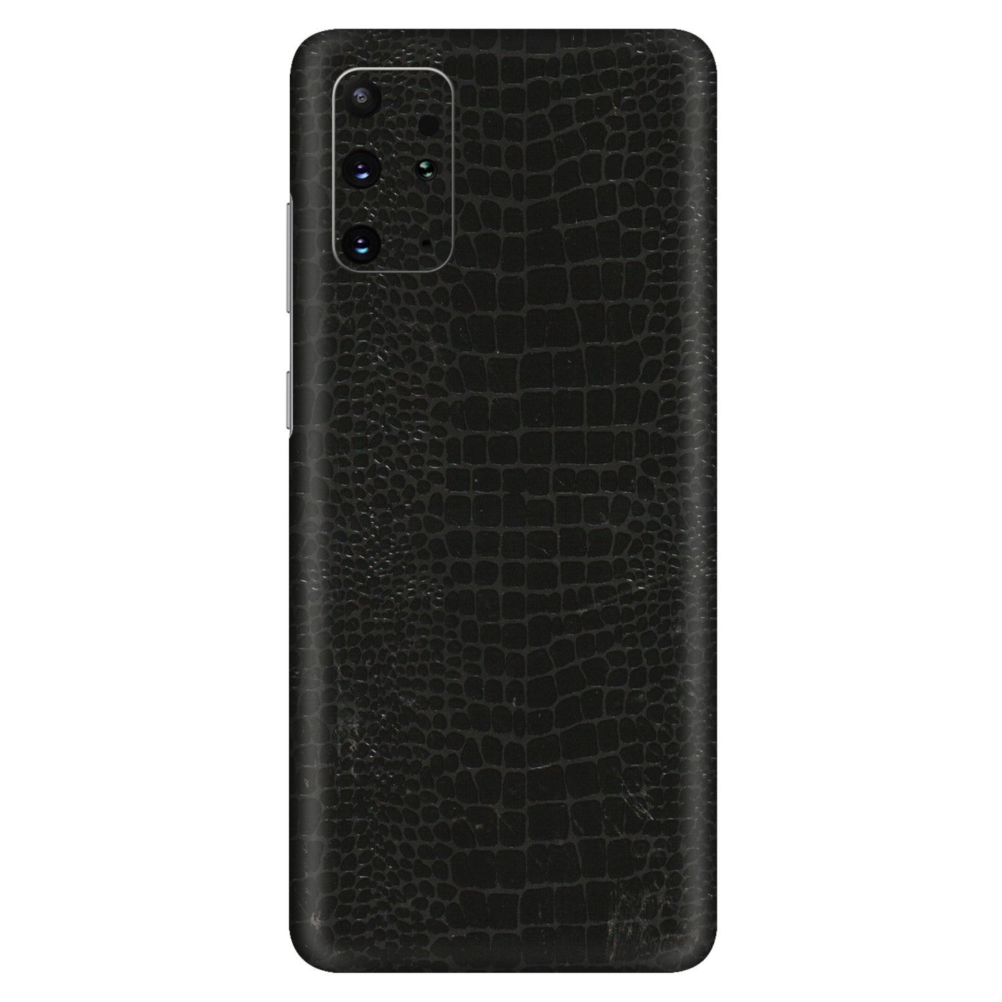 Samsung A/S Series Phone Skins (All Models) - Snake Leather Black - 3D Embossed Finish (L-107) Samsung Galaxy S20 Plus