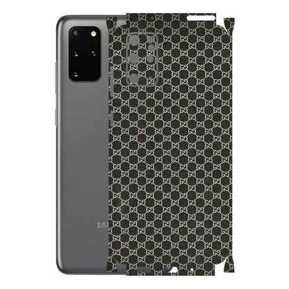Samsung A/S Series Phone Skins (All Models) - Black G Print - 3D Embossed Finish (L-109) Samsung Galaxy S20 Plus