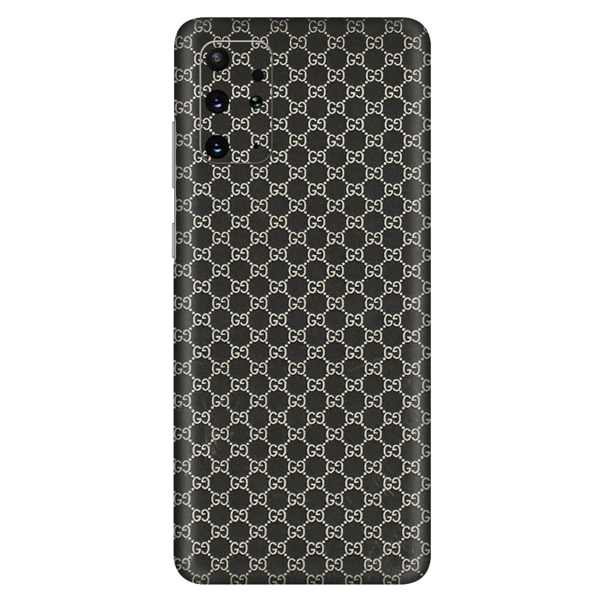 Samsung A/S Series Phone Skins (All Models) - Black G Print - 3D Embossed Finish (L-109) Samsung Galaxy S20 Plus
