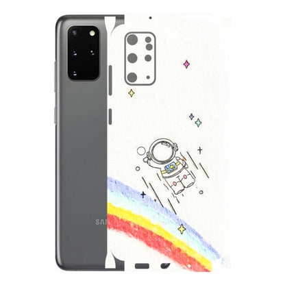 Samsung A/S Series Phone Skins (All Models) - Milkyway Astronaut - 3D Embossed Finish (L-110) Samsung Galaxy S20 Plus