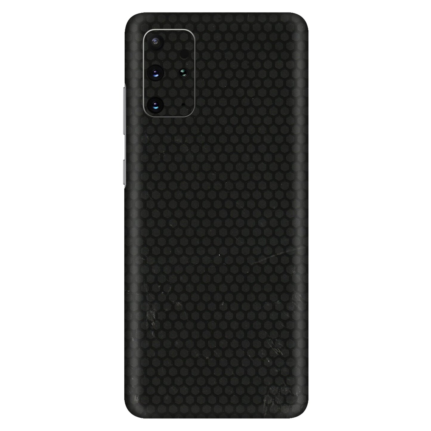 Samsung A/S Series Phone Skins (All Models) - Black honeycomb - 3D Embossed Finish (L-114) Samsung Galaxy S20 Plus