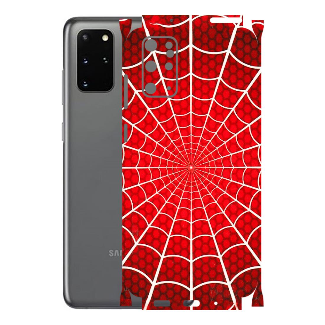 Samsung A/S Series Phone Skins (All Models) - Classic Spidey Web - 3D Embossed Finish (L-115) Samsung Galaxy S20 Plus