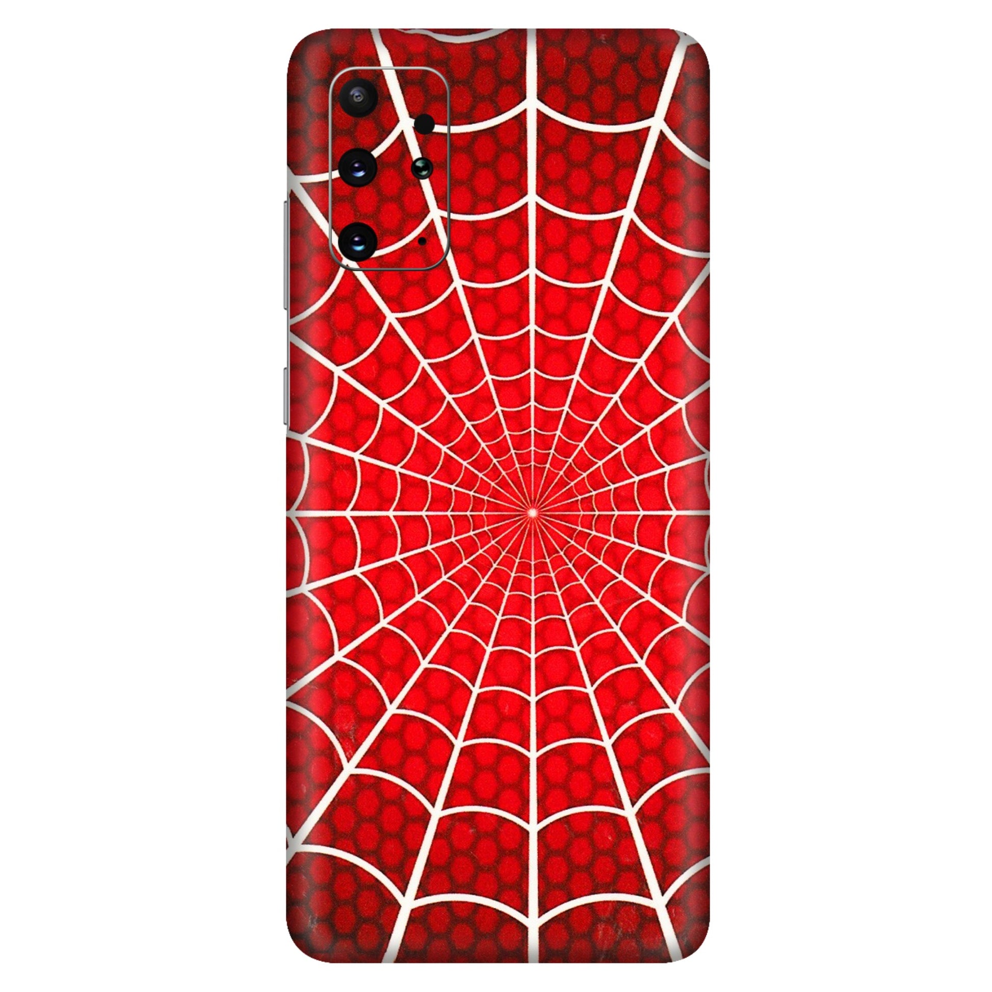 Samsung A/S Series Phone Skins (All Models) - Classic Spidey Web - 3D Embossed Finish (L-115) Samsung Galaxy S20 Plus