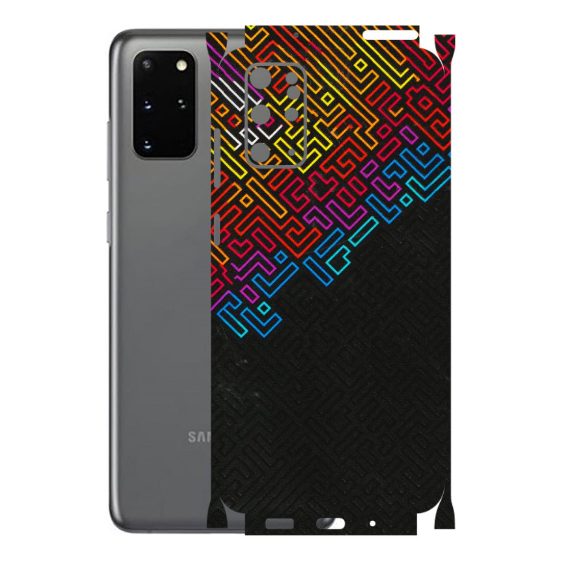 Samsung A/S Series Phone Skins (All Models) - Dotme Pattern Art - 3D Embossed Finish (L-121) Samsung Galaxy S20 Plus