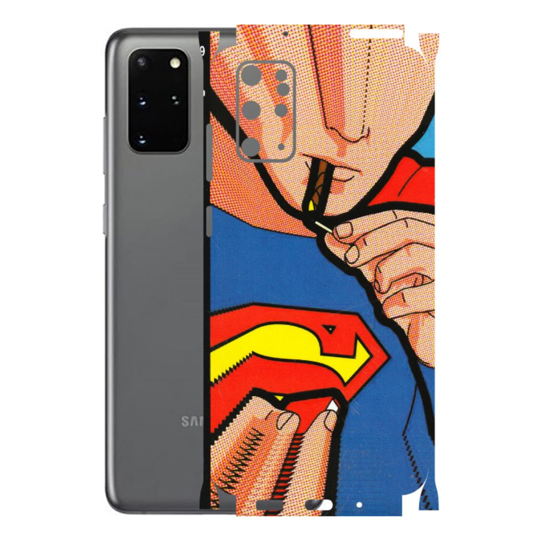 Samsung A/S Series Phone Skins (All Models) - Superman Sutta - 3D Embossed Finish (L-130) Samsung Galaxy S20 Plus