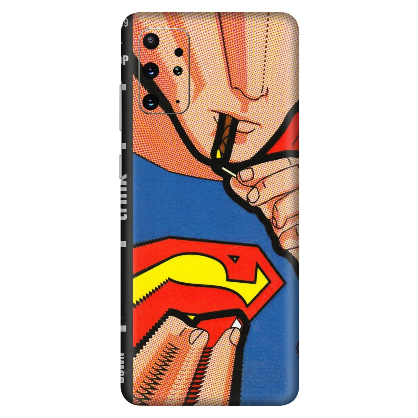 Samsung A/S Series Phone Skins (All Models) - Superman Sutta - 3D Embossed Finish (L-130) Samsung Galaxy S20 Plus