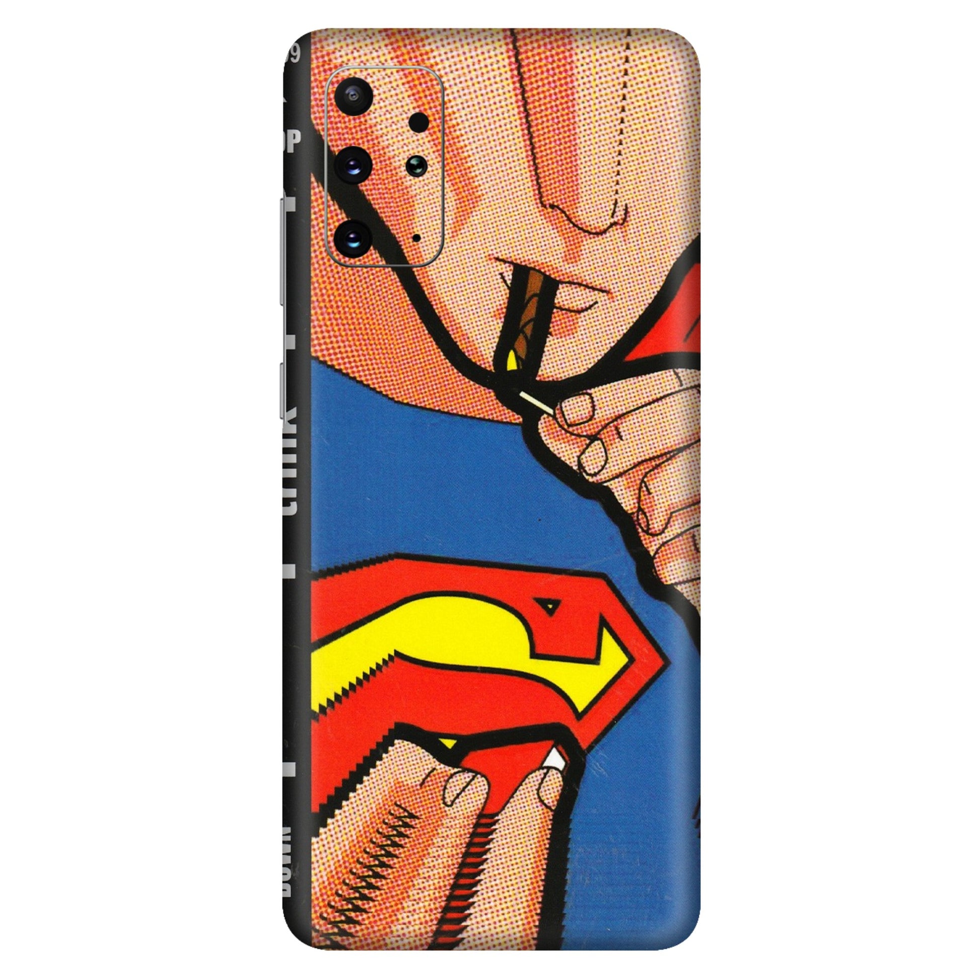 Samsung A/S Series Phone Skins (All Models) - Superman Sutta - 3D Embossed Finish (L-130) Samsung Galaxy S20 Plus