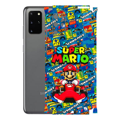 Samsung A/S Series Phone Skins (All Models) - Super Mario Kart - 3D Embossed Finish (L-140) Samsung Galaxy S20 Plus