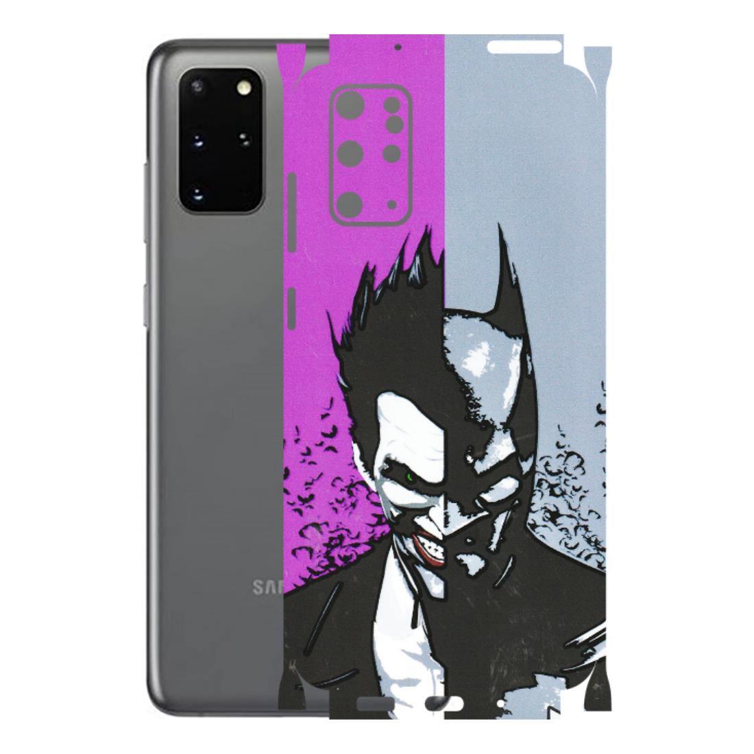 Samsung A/S Series Phone Skins (All Models) - Batman & Joker - 3D Embossed Finish (L-143) Samsung Galaxy S20 Plus