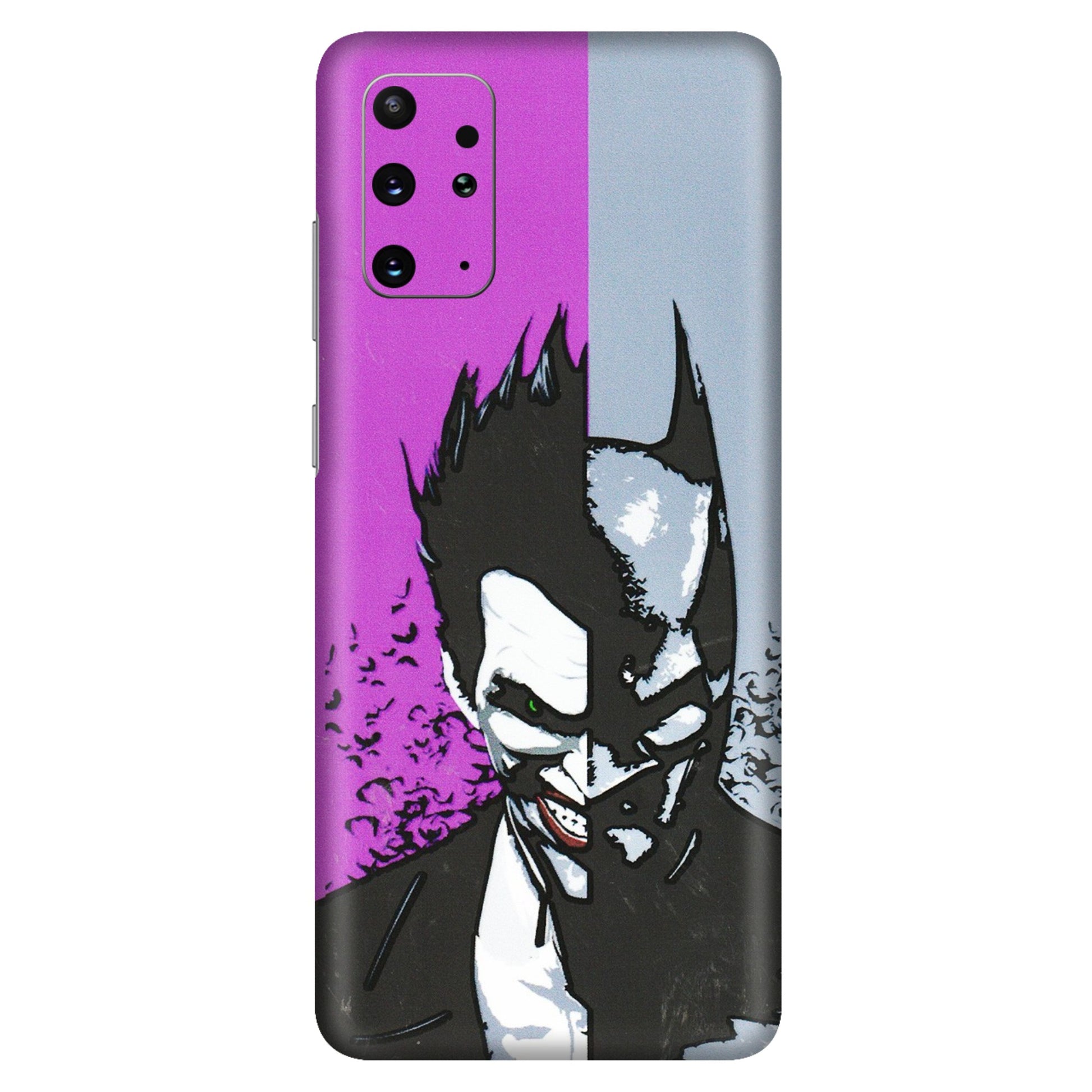 Samsung A/S Series Phone Skins (All Models) - Batman & Joker - 3D Embossed Finish (L-143) Samsung Galaxy S20 Plus
