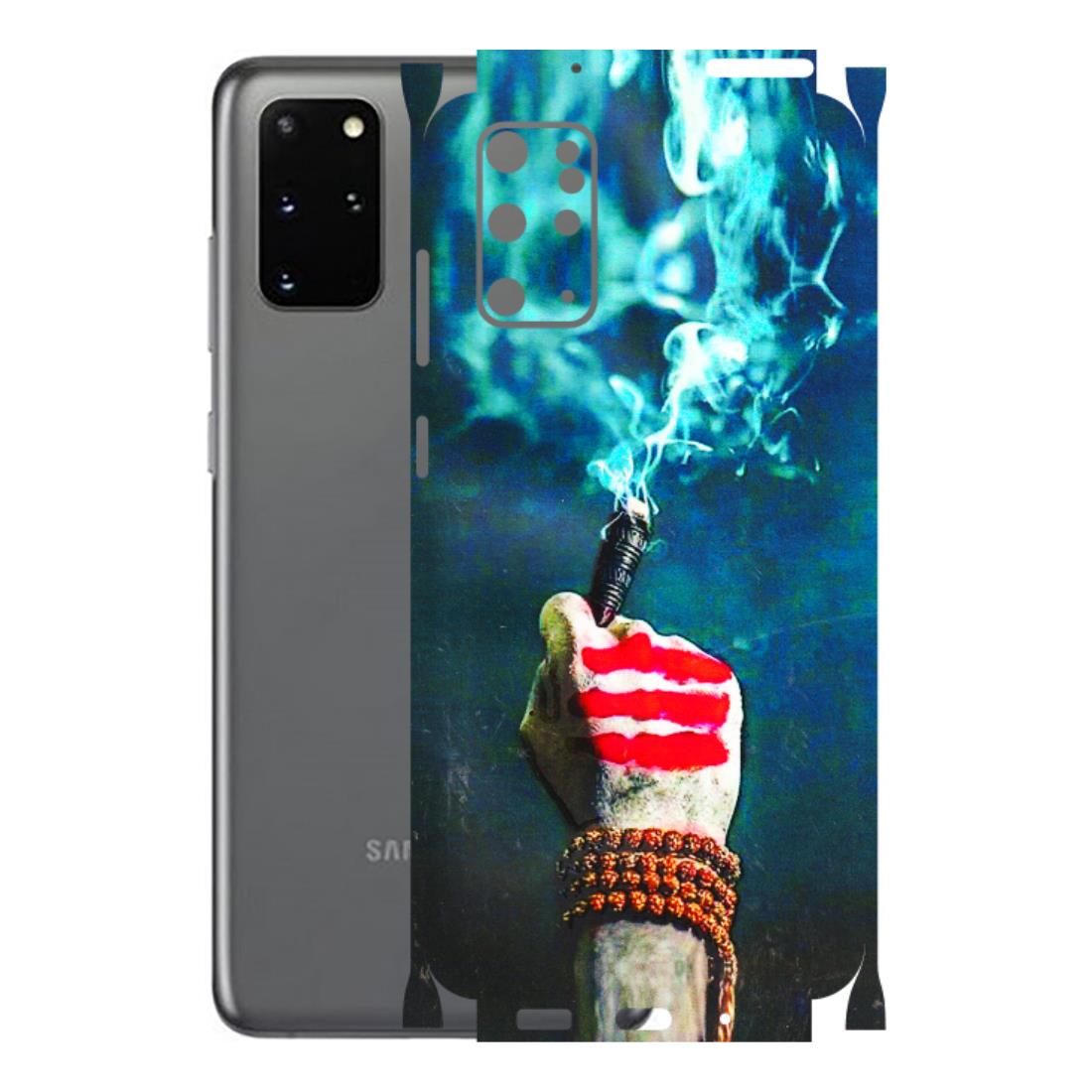 Samsung A/S Series Phone Skins (All Models) - Mahadev Bhakt - 3D Embossed Finish (L-146) Samsung Galaxy S20 Plus