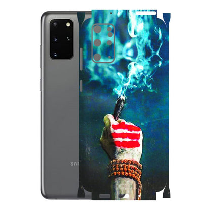 Samsung A/S Series Phone Skins (All Models) - Mahadev Bhakt - 3D Embossed Finish (L-146) Samsung Galaxy S20 Plus