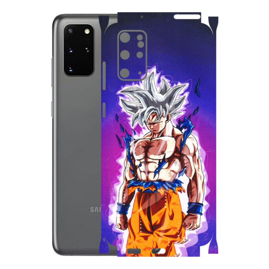 Samsung A/S Series Phone Skins (All Models) - Goku Purple Anime - 3D Embossed Finish (L-147) Samsung Galaxy S20 Plus