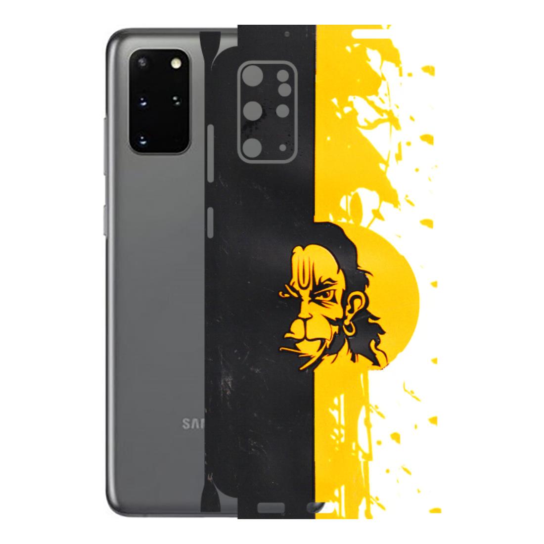 Samsung A/S Series Phone Skins (All Models) - Bajrangbali - 3D Embossed Finish (L-151) Samsung Galaxy S20 Plus