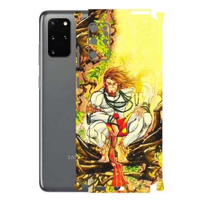 Samsung A/S Series Phone Skins (All Models) - Lord Hanuman - 3D Embossed Finish (L-152) Samsung Galaxy S20 Plus