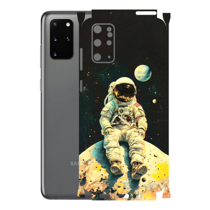 Samsung A/S Series Phone Skins (All Models) - Astronaut in Space - 3D Embossed Finish (L-16) Samsung Galaxy S20 Plus