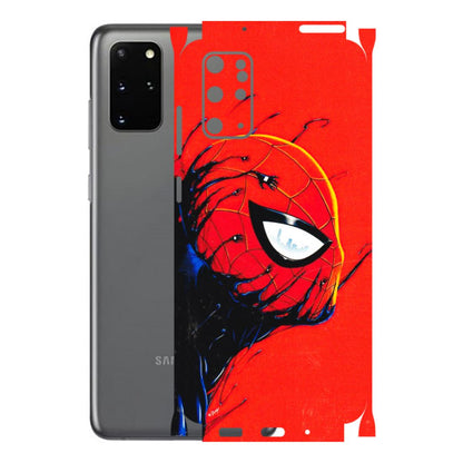 Samsung A/S Series Phone Skins (All Models) - Spiderman Face Venom - 3D Embossed Finish (L-165) Samsung Galaxy S20 Plus