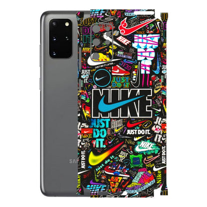 Samsung A/S Series Phone Skins (All Models) - Just Do It Doodles - 3D Embossed Finish (L-166) Samsung Galaxy S20 Plus