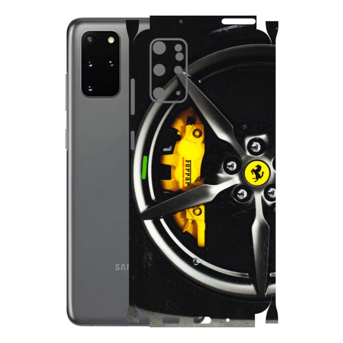 Samsung A/S Series Phone Skins (All Models) - Ferrari Wheel Alloy - 3D Embossed Finish (L-173) Samsung Galaxy S20 Plus