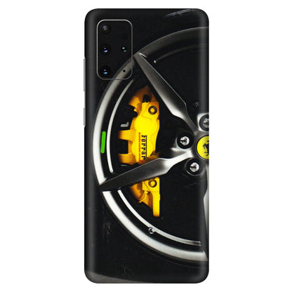 Samsung A/S Series Phone Skins (All Models) - Ferrari Wheel Alloy - 3D Embossed Finish (L-173) Samsung Galaxy S20 Plus