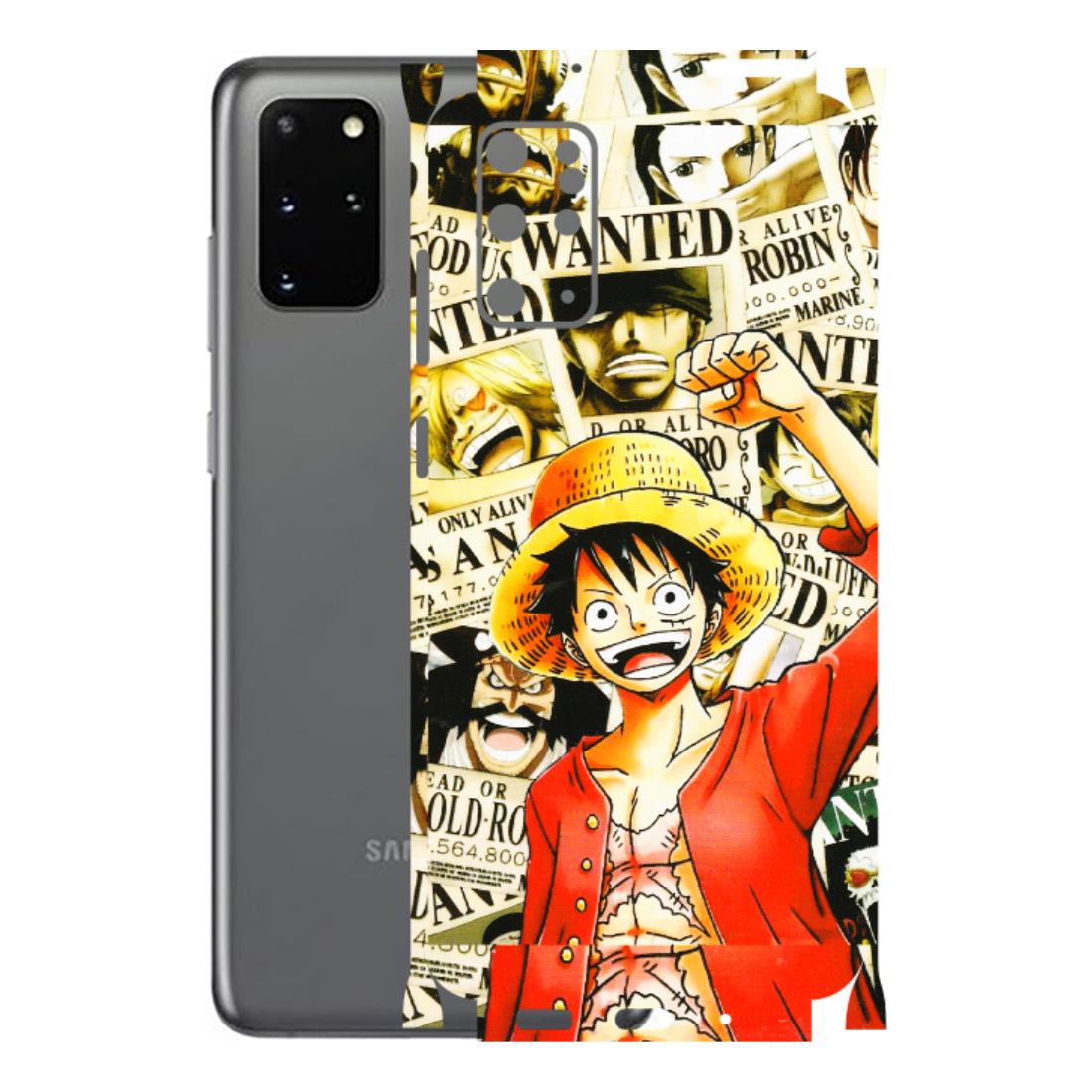 Samsung A/S Series Phone Skins (All Models) - Luffy Anime - 3D Embossed Finish (L-177) Samsung Galaxy S20 Plus