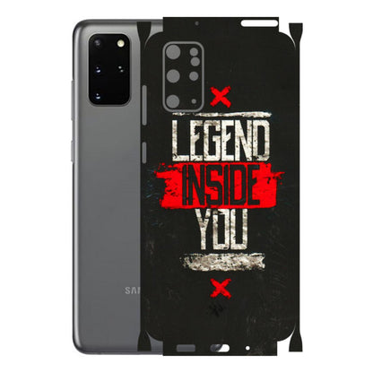 Samsung A/S Series Phone Skins (All Models) - Legend Inside You - 3D Embossed Finish (L-186) Samsung Galaxy S20 Plus