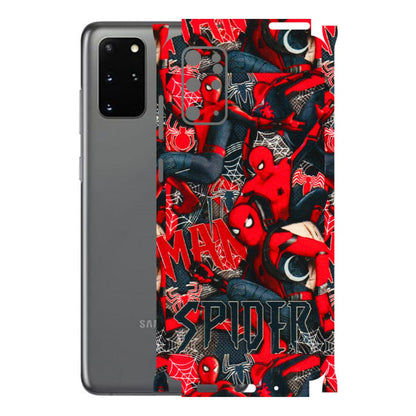 Samsung A/S Series Phone Skins (All Models) - SpiderMan Cool - 3D Embossed Finish (L-188) Samsung Galaxy S20 Plus