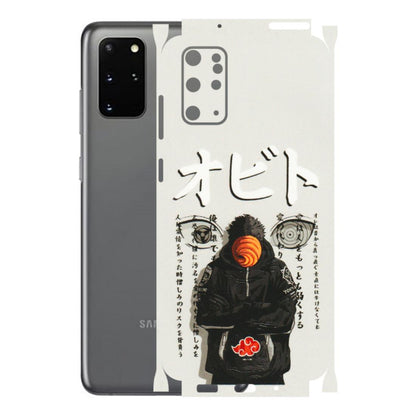 Samsung A/S Series Phone Skins (All Models) - Obito Anime Eye - 3D Embossed Finish (L-19) Samsung Galaxy S20 Plus