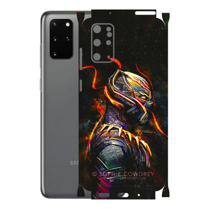 Samsung A/S Series Phone Skins (All Models) - Black Panther - 3D Embossed Finish (L-190) Samsung Galaxy S20 Plus