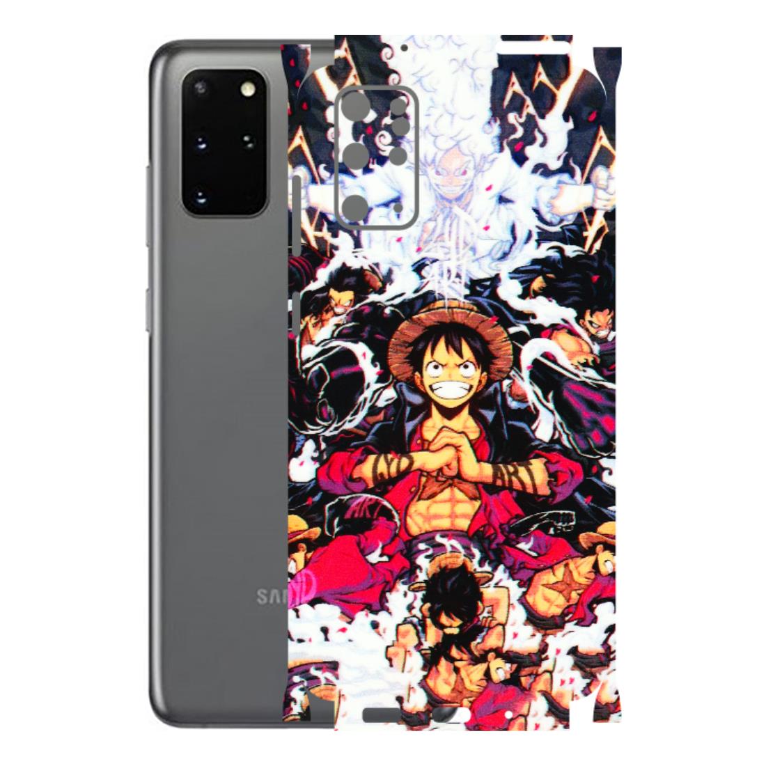 Samsung A/S Series Phone Skins (All Models) - Luffy Anime Character - 3D Embossed Finish (L-203) Samsung Galaxy S20 Plus