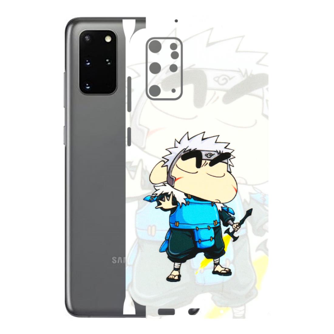 Samsung A/S Series Phone Skins (All Models) - Angry Young Shinchan - 3D Embossed Finish (L-226) Samsung Galaxy S20 Plus