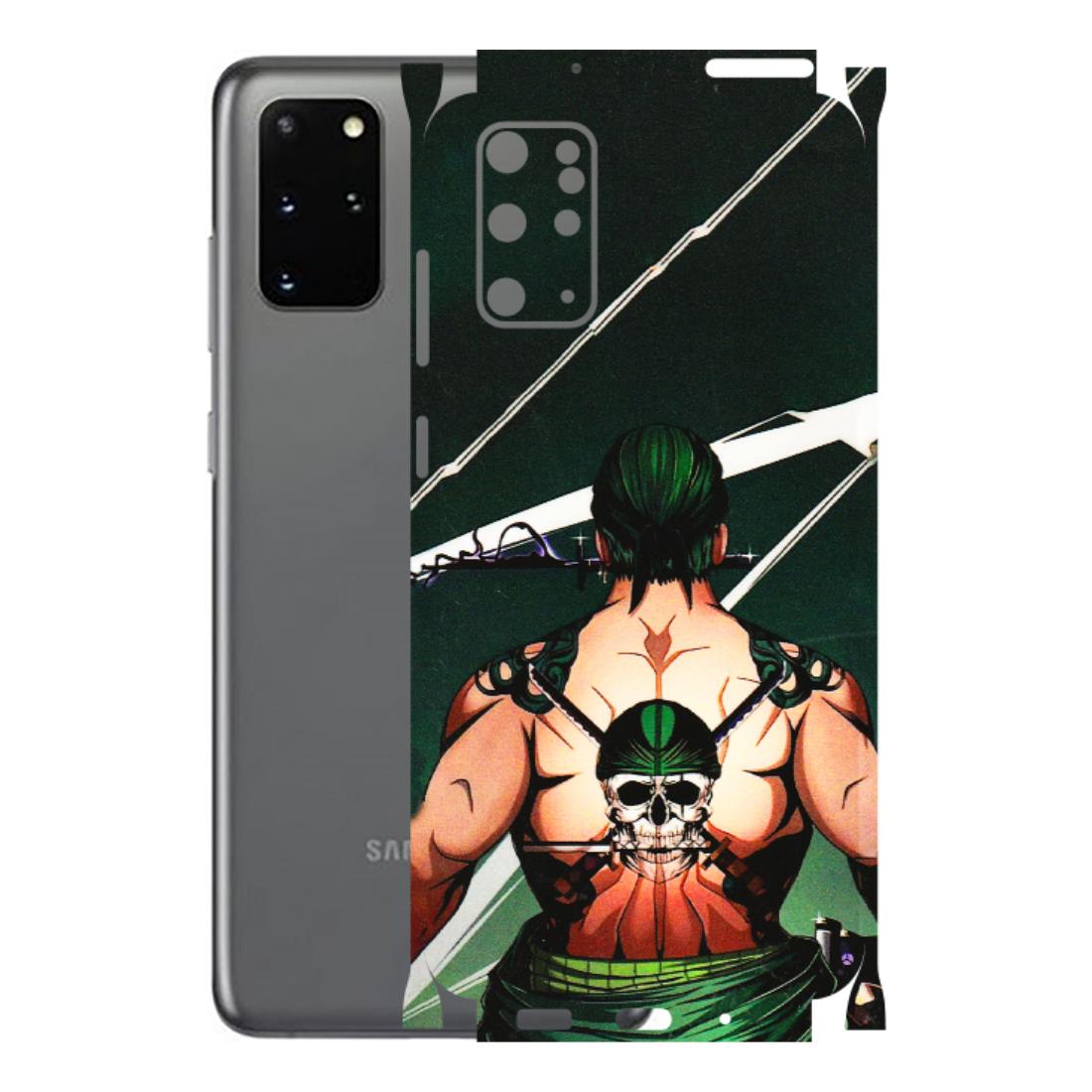 Samsung A/S Series Phone Skins (All Models) - Zoro Anime - 3D Embossed Finish (L-23) Samsung Galaxy S20 Plus