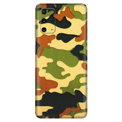 Samsung A/S Series Phone Skins (All Models) - Indian Military - 3D Embossed Finish (L-234) Samsung Galaxy S20 Plus