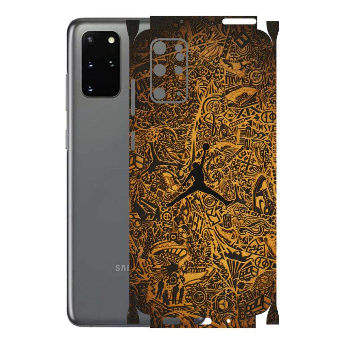 Samsung A/S Series Phone Skins (All Models) - Premium Gold Basketball Player - 3D Embossed Finish (L-236) Samsung Galaxy S20 Plus