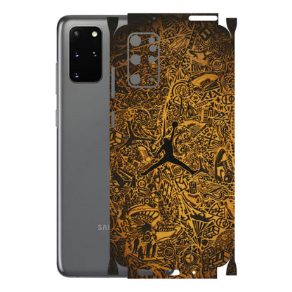 Samsung A/S Series Phone Skins (All Models) - Premium Gold Basketball Player - 3D Embossed Finish (L-236) Samsung Galaxy S20 Plus