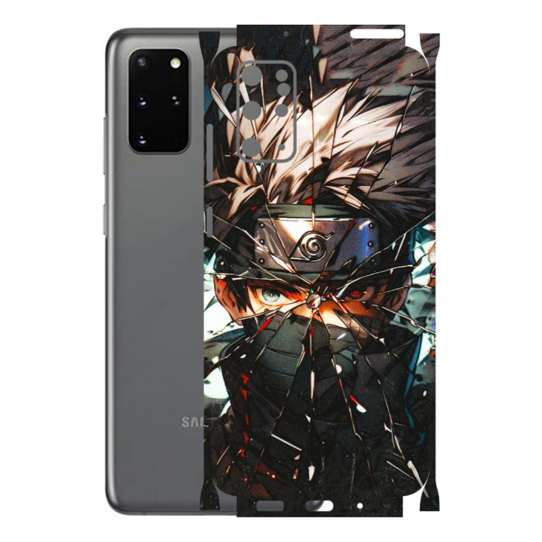 Samsung A/S Series Phone Skins (All Models) - Kakashi Shattered Glass Effect - 3D Embossed Finish (L-237) Samsung Galaxy S20 Plus