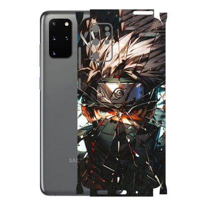 Samsung A/S Series Phone Skins (All Models) - Kakashi Shattered Glass Effect - 3D Embossed Finish (L-237) Samsung Galaxy S20 Plus