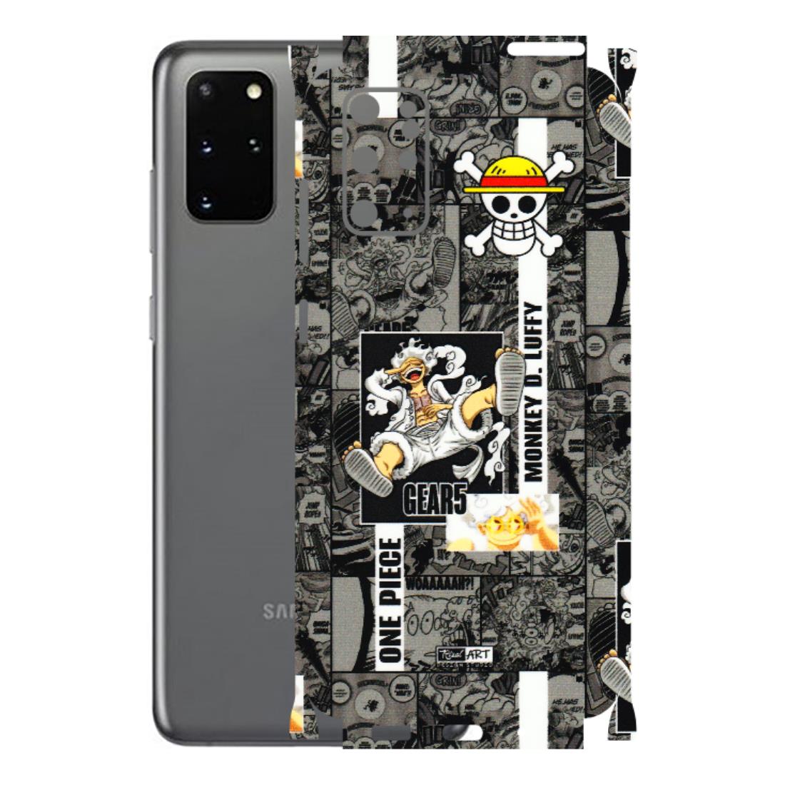 Samsung A/S Series Phone Skins (All Models) - Cuffy Anime MonkeyCamic - 3D Embossed Finish (L-242) Samsung Galaxy S20 Plus