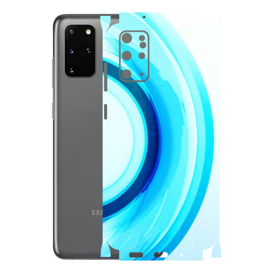 Samsung A/S Series Phone Skins (All Models) - The Blue Curve - 3D Embossed Finish (L-244) Samsung Galaxy S20 Plus