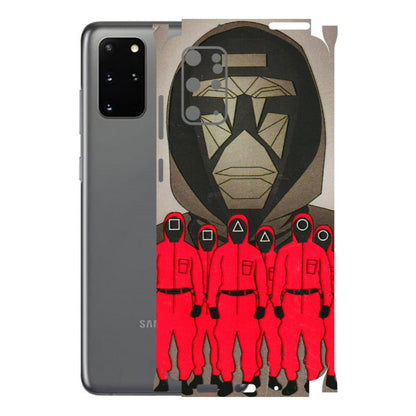 Samsung A/S Series Phone Skins (All Models) - Squid Game Hero - 3D Embossed Finish (L-245) Samsung Galaxy S20 Plus