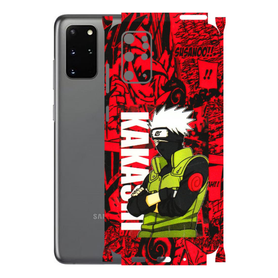Samsung A/S Series Phone Skins (All Models) - Kakashi Red Anime - 3D Embossed Finish (L-251) Samsung Galaxy S20 Plus