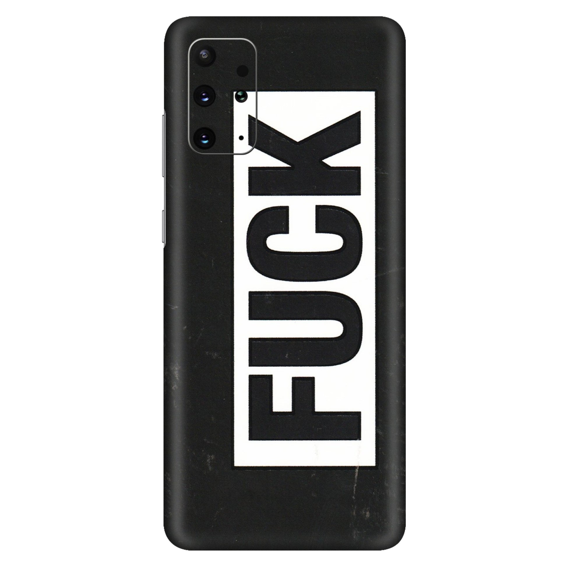 Samsung A/S Series Phone Skins (All Models) - The F Word - 3D Embossed Finish (L-255) Samsung Galaxy S20 Plus