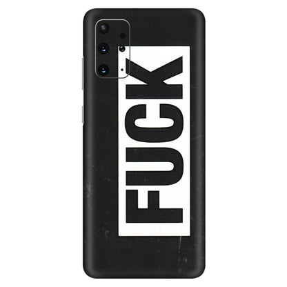 Samsung A/S Series Phone Skins (All Models) - The F Word - 3D Embossed Finish (L-255) Samsung Galaxy S20 Plus